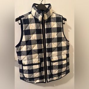 Jcrew Plaid Vest